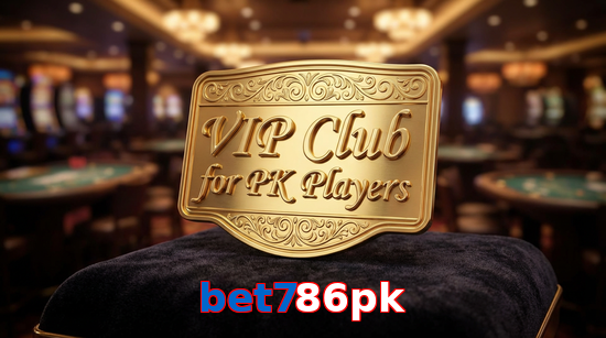 Main screen of Bet786pk vip page for PK players